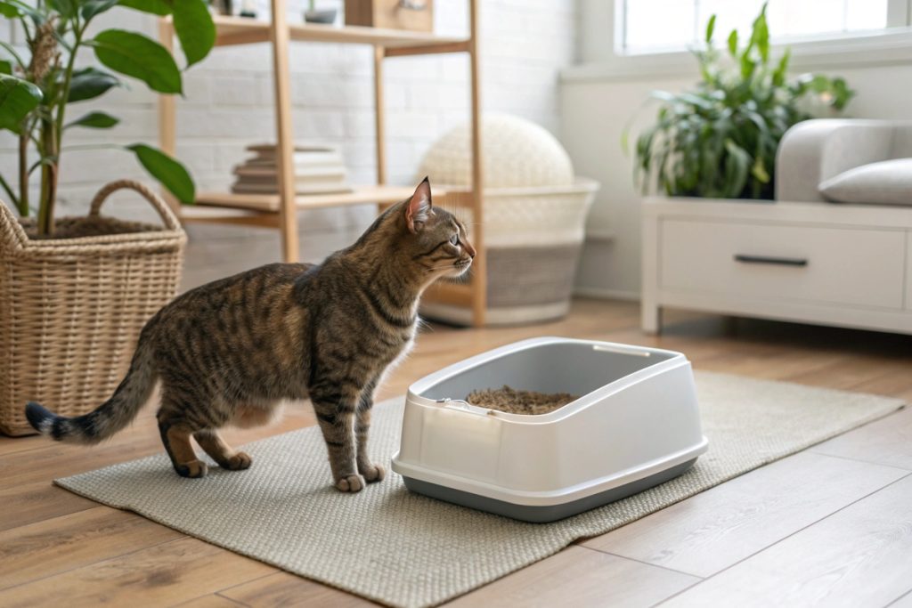 Pourquoi votre chat refuse-t-il sa litière ? Causes & solutions