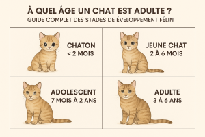 âge chat adulte