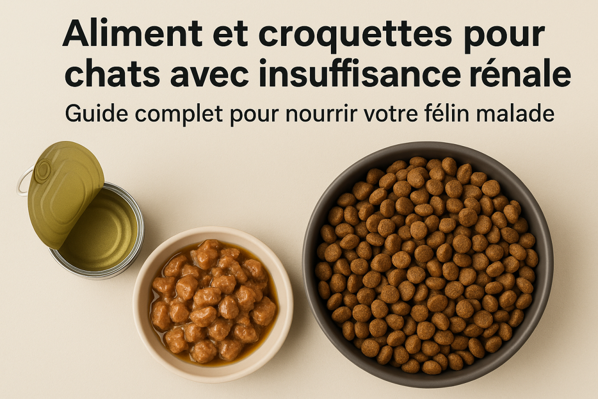 Aliment et croquettes pour chats avec insuffisance rénale : Guide complet pour nourrir votre félin malade