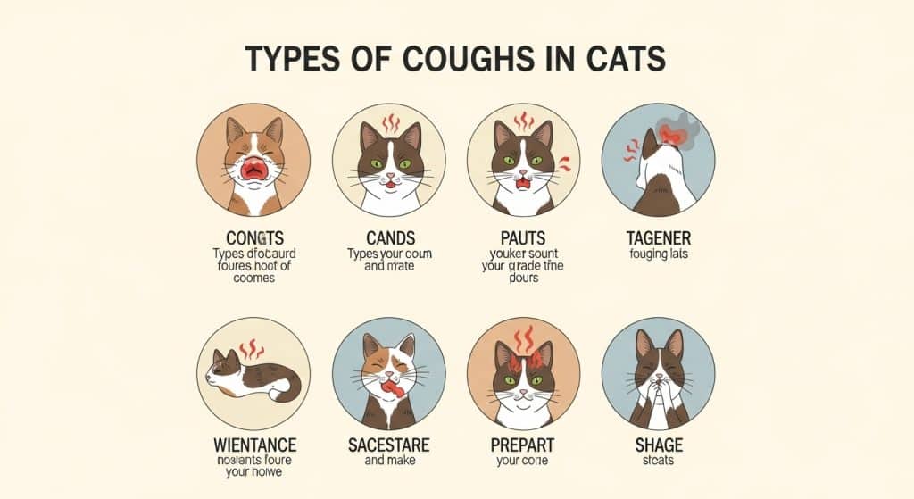 chat qui tousse