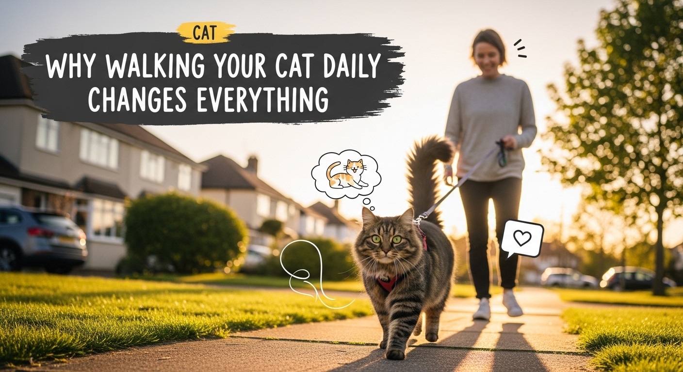 promener son chat tous les jours