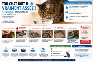 Ton chat boit-il vraiment assez ? Les signes de déshydratation à ne pas ignorer